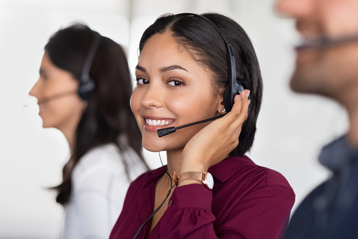 Home services team using BelSmart outbound dialer software for appointment setting
