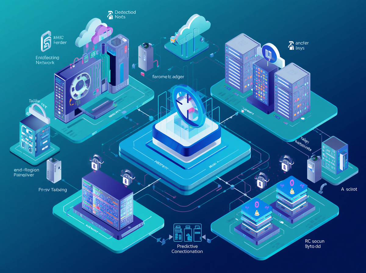 Belsmart dialer architecture diagram showing Twilio SIP infrastructure, WebRTC connectivity, predictive dialing engine, AMD detection layer, and multi-region failover for outbound call centers