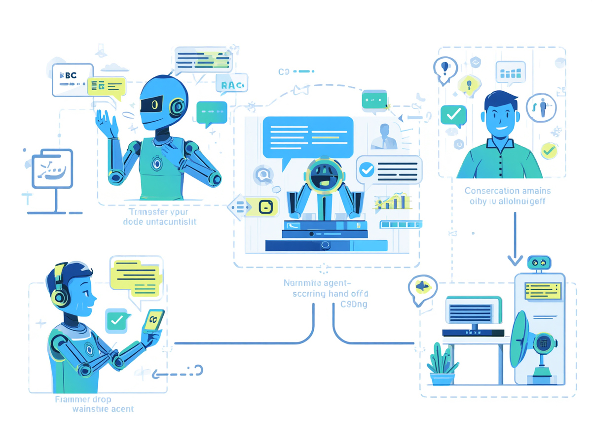 Belsmart voice bot integration workflow showing AI lead qualification conversation, warm transfer panel, voicemail drop status, and CRM sync confirmation for outbound sales campaigns