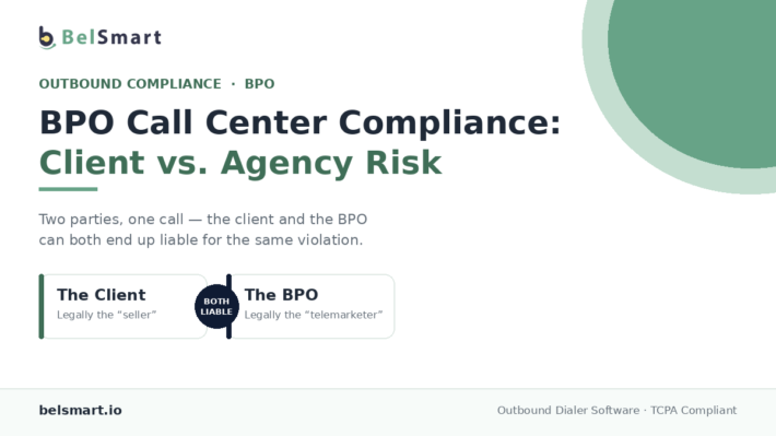 BPO Call Center Compliance: Client vs. Agency Risk
